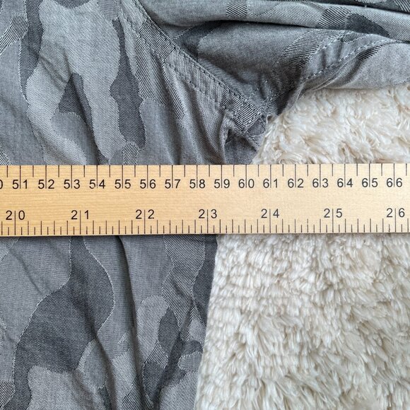 Calvin Klein Men Camo Button-Down Casual Shirt Green XL Military Army Camouflage - Picture 10 of 12